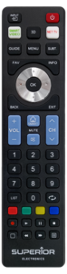 Superior universal fjärrkontroll till LG, SUPTRB007