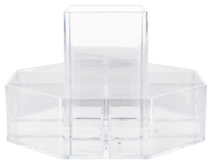 Roterande liten sminkförvaring, makeup organizer