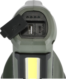 Oppladbar lyskaster og arbeidslampe, 1200 lumen