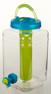 Vann-/saftdispenser med kjøleelement