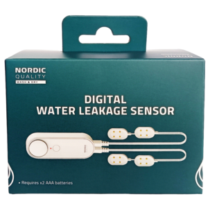 Nordic Quality vattenlarm, 4 vattenläckagesensorer