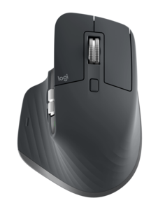 Logitech MX Master 3S trådlös mus för högerhänta