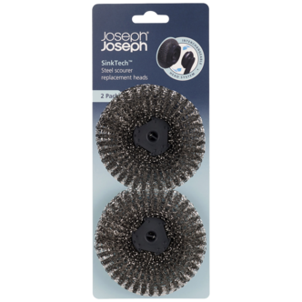 Joseph Joseph SinkTech stålboll refill, 2-pack