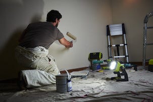 Ryobi RLFD18-0 batteridriven arbetsbelysning, 18 V