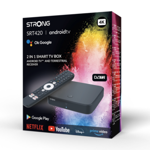 Strong SRT 420 Android tv och Digital-tv-box i ett