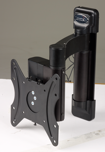 Motordrivet vridbart väggfäste för TV upp till 32
