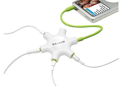 Hörlursförgrening Belkin RockStar