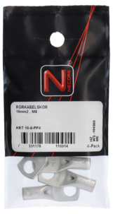 Nelco Putkikaapelikenkä 16 mm2, M8, 4 kpl