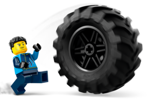 LEGO City Sininen monsteriauto 60402, yli 5-vuotiaille