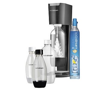 Kolsyremaskin SodaStream Genesis Titan Silver MegaPack