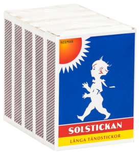 Solstickan långa tändstickor, 5-pack