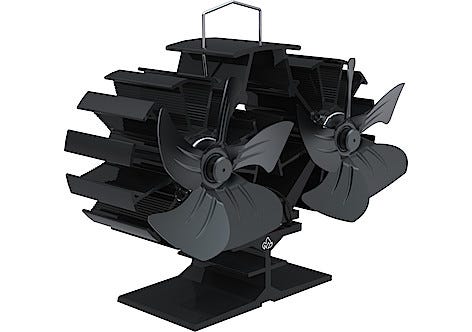 Kamiinapuhallin Twin Fan