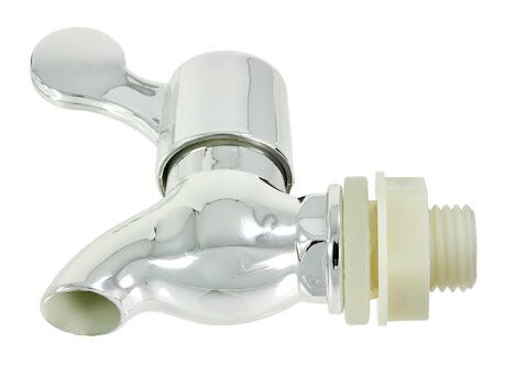 Tappkran till behållare, plast, 17 mm