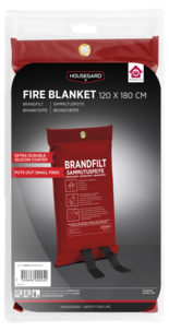 Housegard brandfilt 120x180 cm, röd