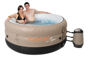 Uppblåsbart spa med airjet