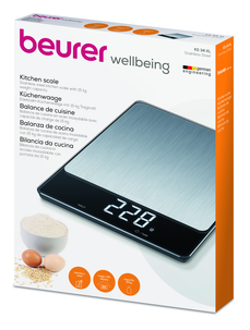 Beurer KS 34 XL Digitaalinen keittiövaaka, jopa 15 kg