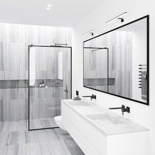 Nordlux Marlee vägglampa badrum LED, 50 cm