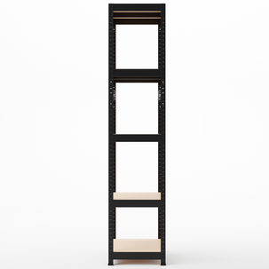 Smal oppbevaringshylle metall, 60x40x180 cm