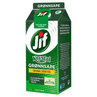 Jif Krystal Gallesåpe tre og parkett, 1,5 l