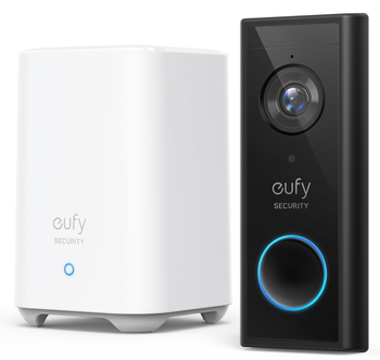 Videodørklokke trådløs Eufy Video Doorbell 2K kit