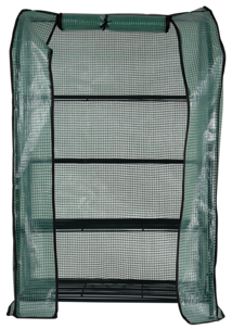 Miniväxthus/blomhylla