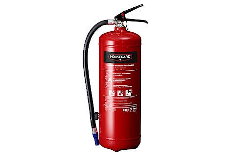Housegard 55A brandsläckare pulver 6 kg, röd