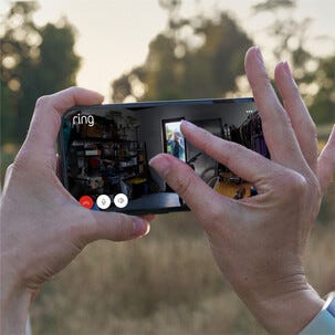 Ring Plus overvåkningskamera innendørs, 2K
