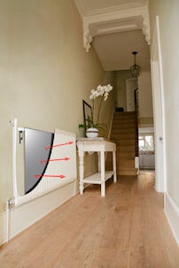 Radflek radiatorreflektor 60 x 120 cm, 2-pack