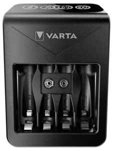 Varta LCD Plug Charger+ batteriladdare, 2600 mAh