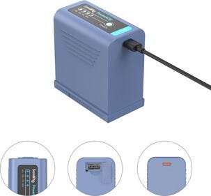 SmallRig 4267 NP-F970-batteri, USB-C