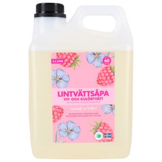 Ekotipset lintvättsåpa tvättmedel 2,5 l