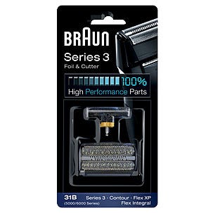 Vaihtoteräsarja 31B Braun-parranajokoneisiin