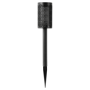Northlight solcellslampa markspjut flammande, 2-pack