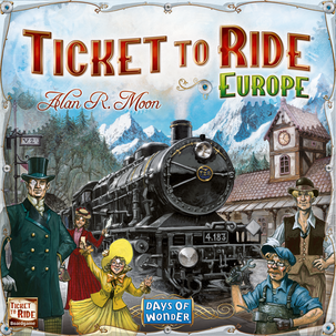 Ticket to Ride Europe Lautapeli, yli 8-vuotiaille