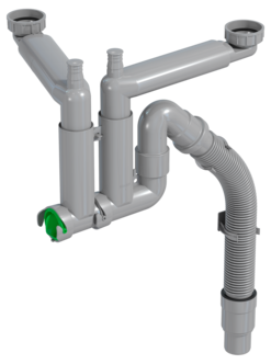 Prevex Smartloc C vannlås, 2 utløp