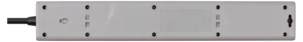 Brennenstuhl 5-vägs grenuttag USB-C och USB-A, 1,5 m