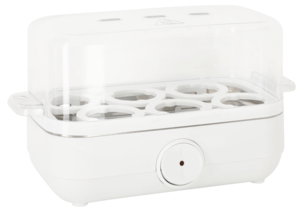 Äggkokare 6 ägg, vit