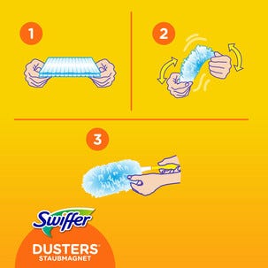 Swiffer Duster Pet rengöringsdukar refill, med doft, 18-pack