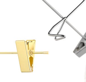 Byx-/kjolgalgar metall, 3-pack