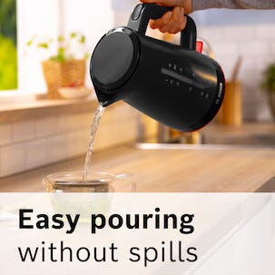 Bosch MyMoment vattenkokare 1.7 l, svart, TWK3M123