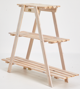 Kukkahylly, valkoiseksi laseerattu