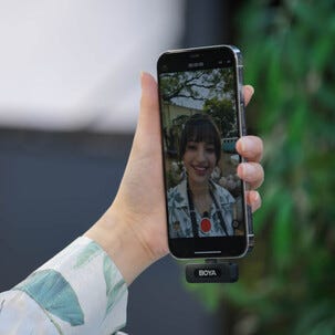 Boya BY-V10 Mini V2.0 trådløs mikrofon USB-C