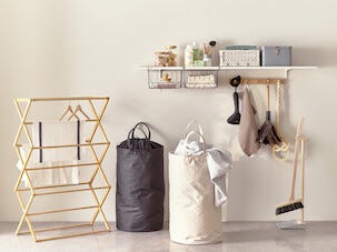 Skittentøyskurv basic, tekstilkurv