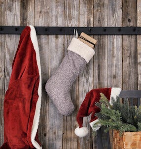 Julestrømpe teddy for både barn og voksne, 45 cm