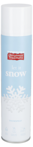 Snöspray för fönster och julgran, 300 ml