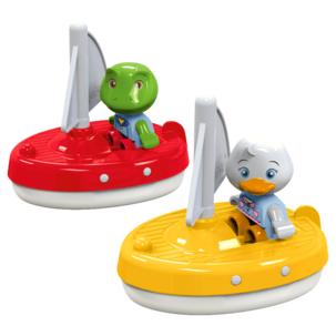 AquaPlay seilbåter badeleke, 2-pakning, fra 3 år