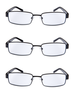 Lesebriller, 3 stk.