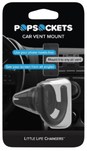Bilhållare med ventilationsfäste för Popsocket