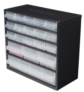 Cocraft sortimentskap, 19 skuffer