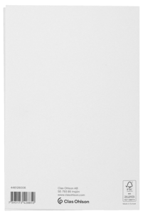 Grattiskort dubbelt med blank insida, 12 x 17 cm